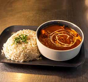 ORDER ONLINE NOW! Rice Bowl Butter Chicken
