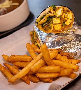ORDER ONLINE NOW! Kathi Roll Paneer
