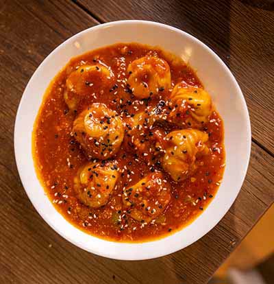 ORDER ONLINE NOW! Chilli Momos